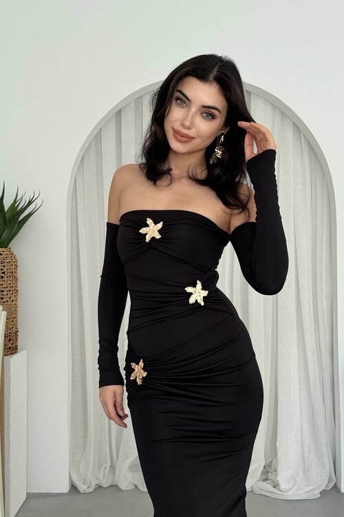 Lerte Straplez Elbise