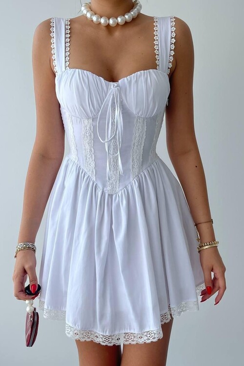 Lille Tie Back Dress