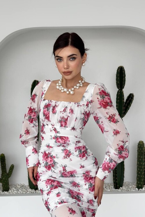 Lola Floral Patterned Dress