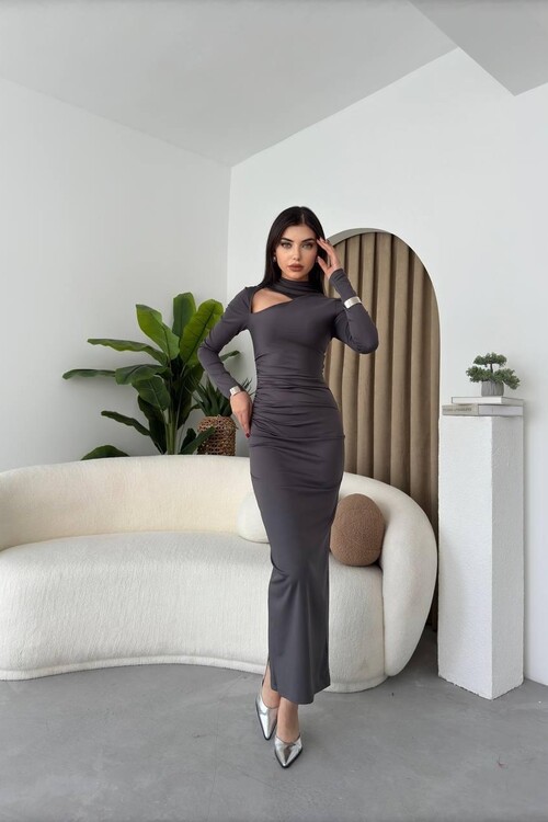 Lush Omuz Dekolteli Elbise