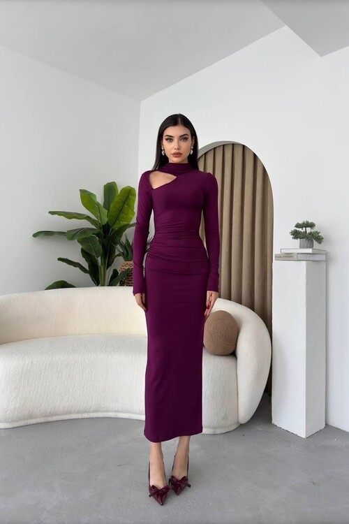 Lush Omuz Dekolteli Elbise