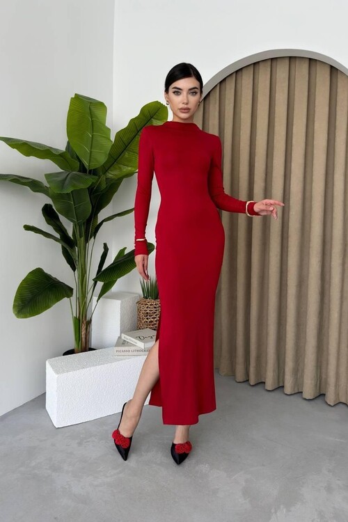 Major Sırt Bağlamalı Elbise