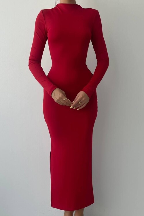 Major Sırt Bağlamalı Elbise