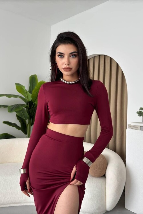Meredith Slit Suit