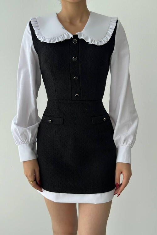 Metz Long Sleeve Mini Dress