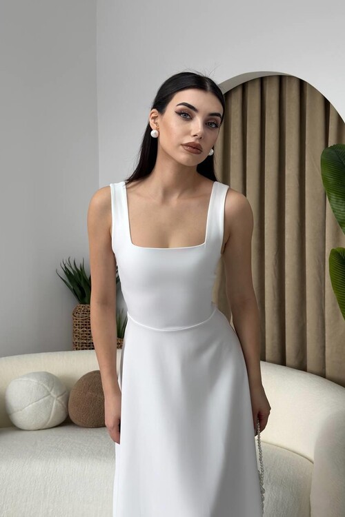 Neapolitan Strap Dress