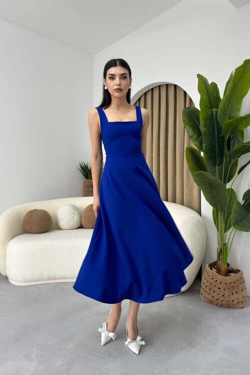 Neapolitan Askılı Elbise