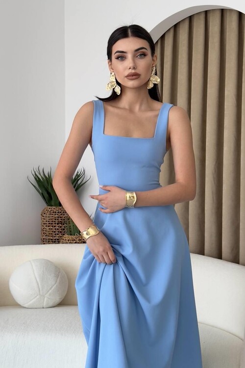 Neapolitan Strap Dress