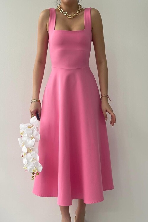 Neapolitan Strap Dress