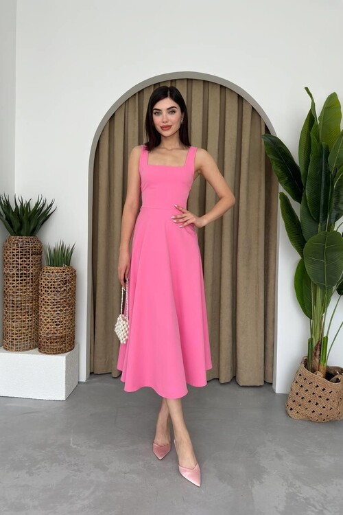 Neapolitan Strap Dress