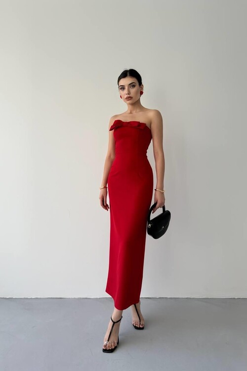 ÖNÜ KURDALELİ KAELM ELBİSE