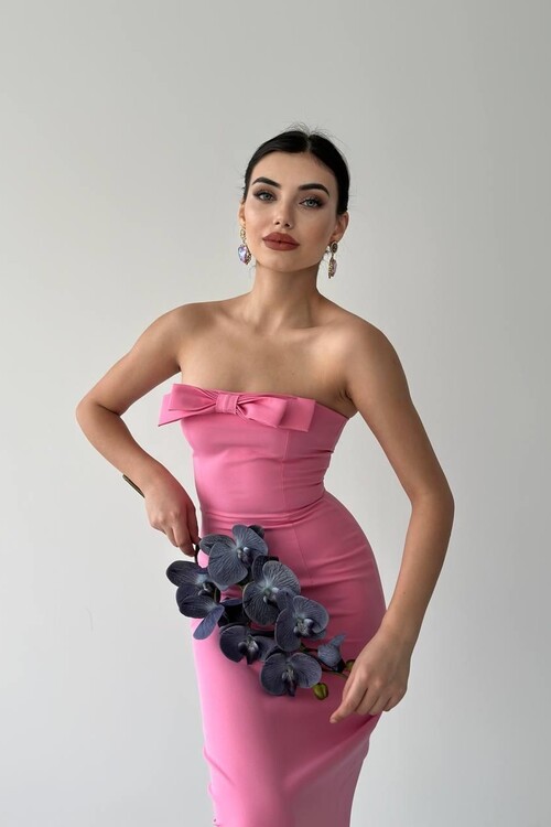 ÖNÜ KURDALELİ KAELM ELBİSE