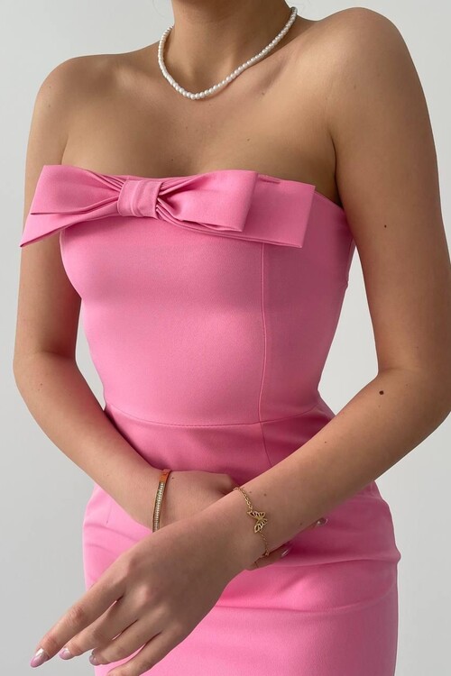 ÖNÜ KURDALELİ KAELM ELBİSE