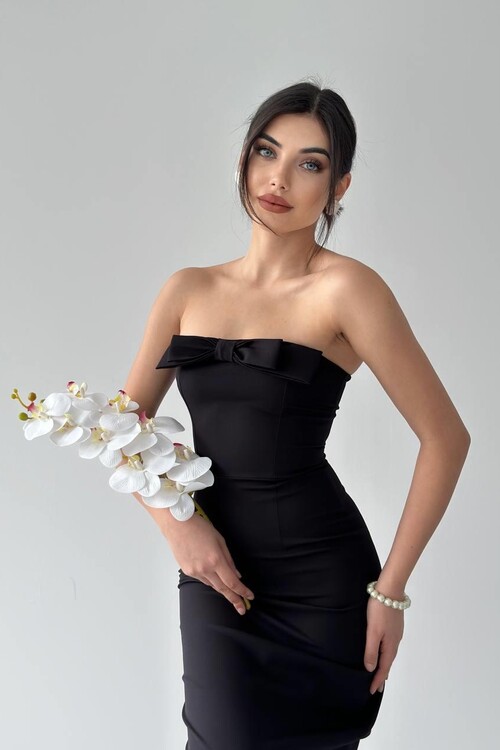 ÖNÜ KURDALELİ KAELM ELBİSE