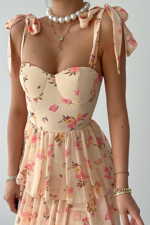 Pavia Midi Boy Elbise