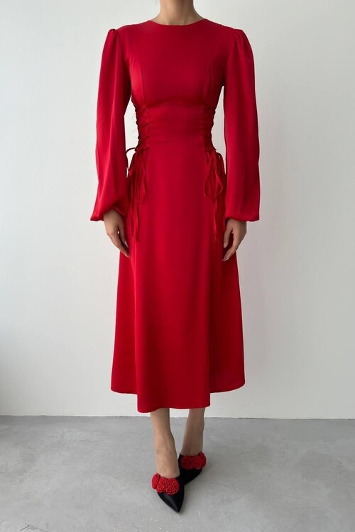 Rimini İp Detaylı Elbise