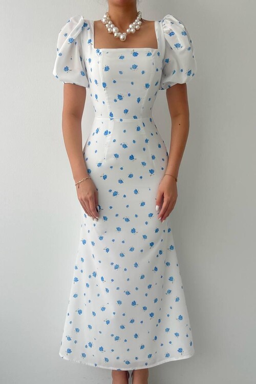 Serra Kolu Lastikli Elbise