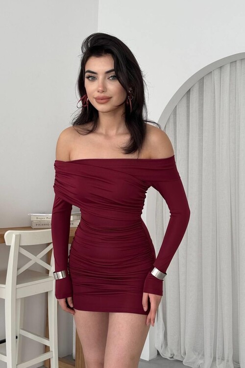 Tefs Straplez Elbise