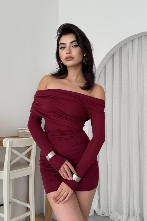 Tefs Straplez Elbise