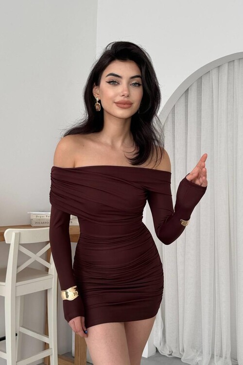 Tefs Straplez Elbise