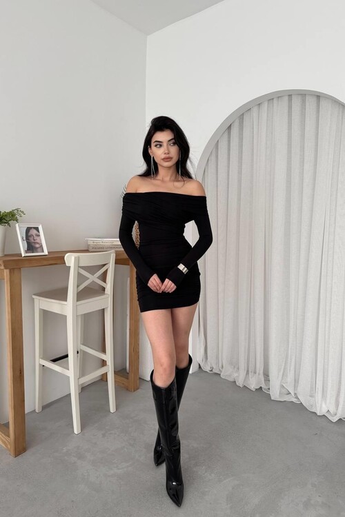 Tefs Straplez Elbise