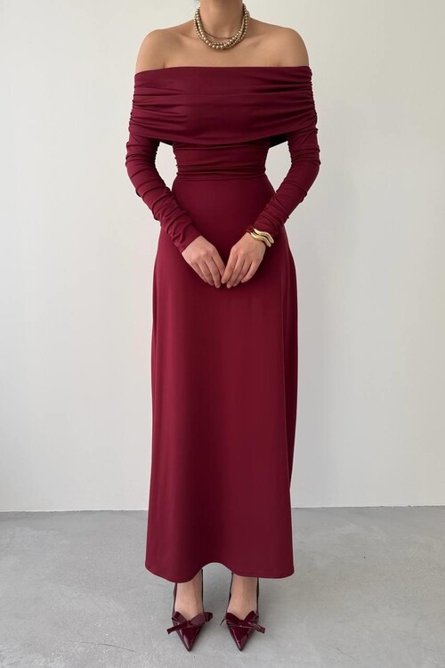 Uras Straplez Elbise