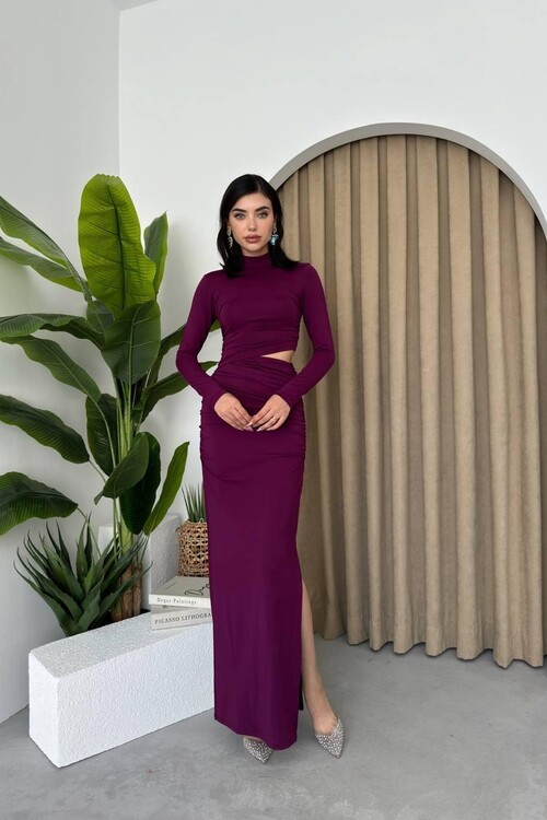 Venüs Bel Detaylı Elbise