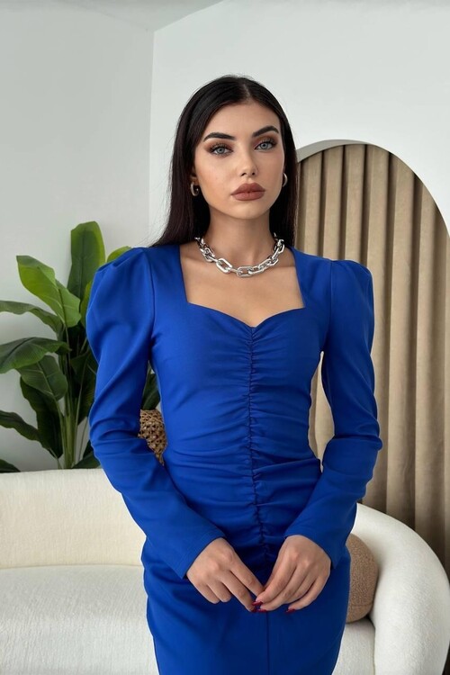 Volante Kare Yaka Elbise