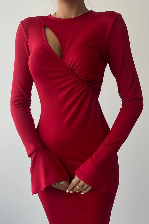 Voltaire Dekolte Elbise