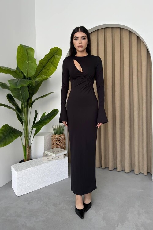 Voltaire Dekolte Elbise