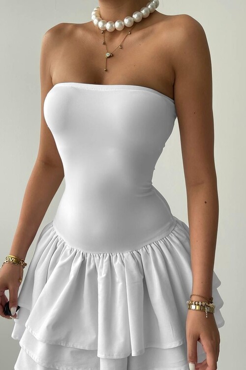 Vosges Straplez Mini Elbise