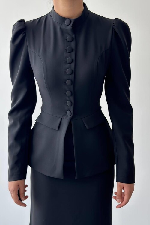 Anat Düğme Detaylı Takım