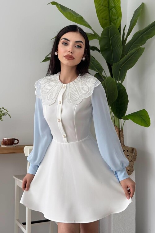 Asıo Bebe Yaka Elbise