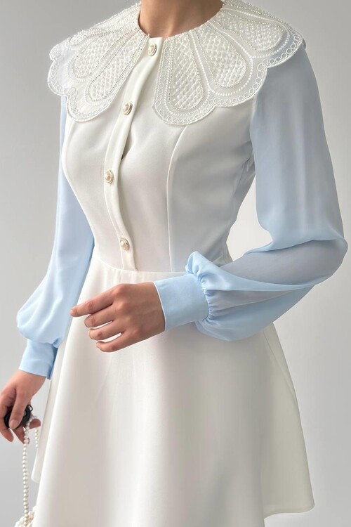 Asıo Bebe Yaka Elbise