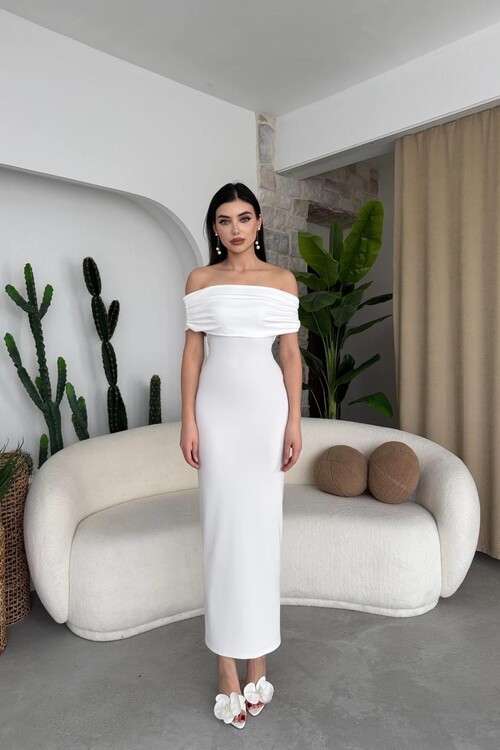 Athena Sırt Dekolteli  Elbise