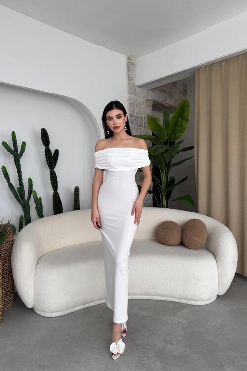 Athena Sırt Dekolteli  Elbise