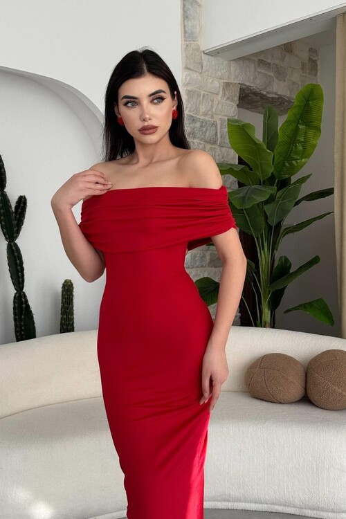 Athena Sırt Dekolteli  Elbise