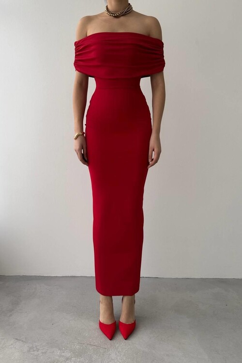 Athena Sırt Dekolteli  Elbise