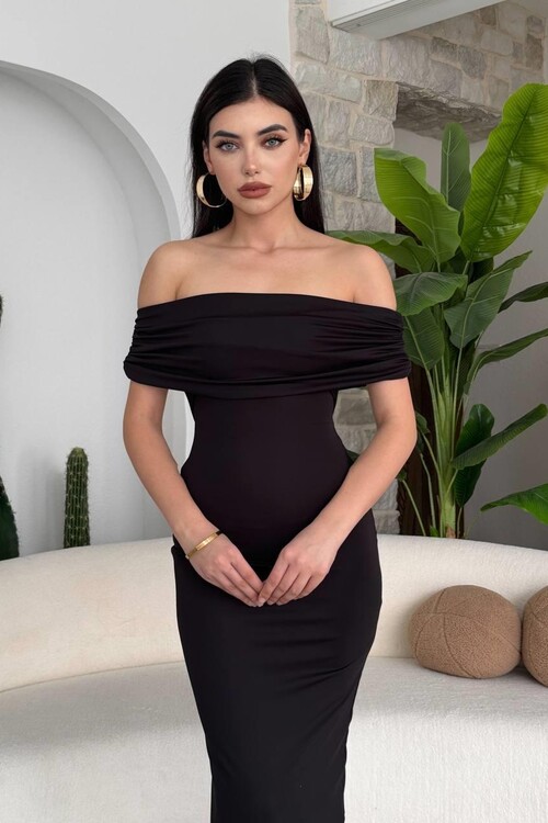 Athena Sırt Dekolteli  Elbise