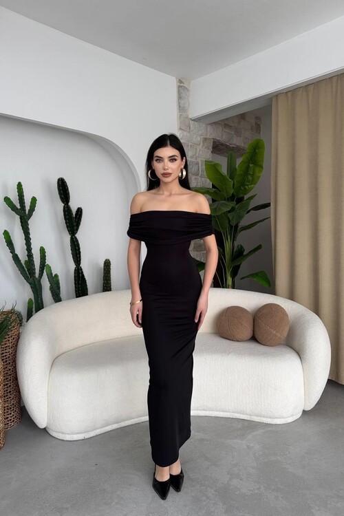 Athena Sırt Dekolteli  Elbise