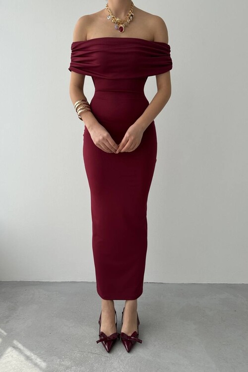 Athena Sırt Dekolteli  Elbise