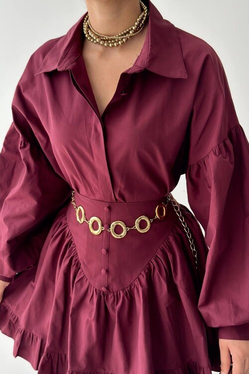 Baxte Düğme Detaylı Takım