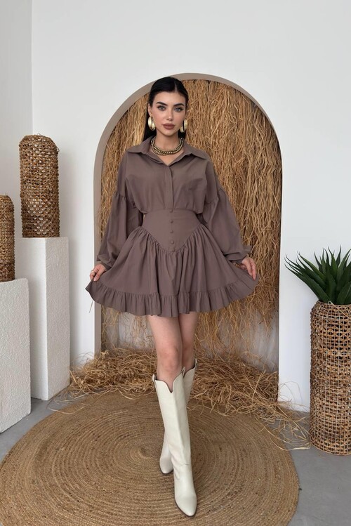 Baxte Düğme Detaylı Takım