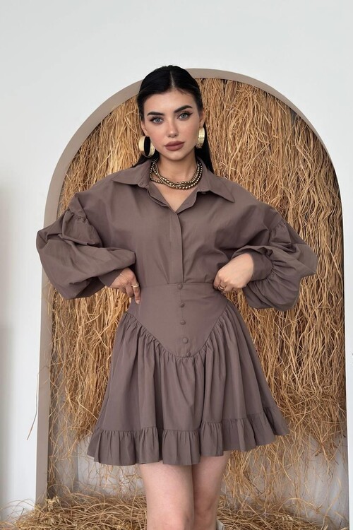 Baxte Düğme Detaylı Takım