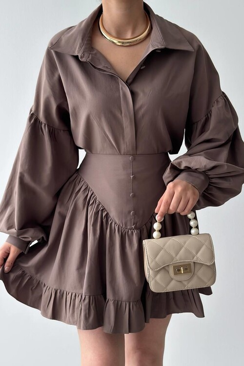 Baxte Düğme Detaylı Takım