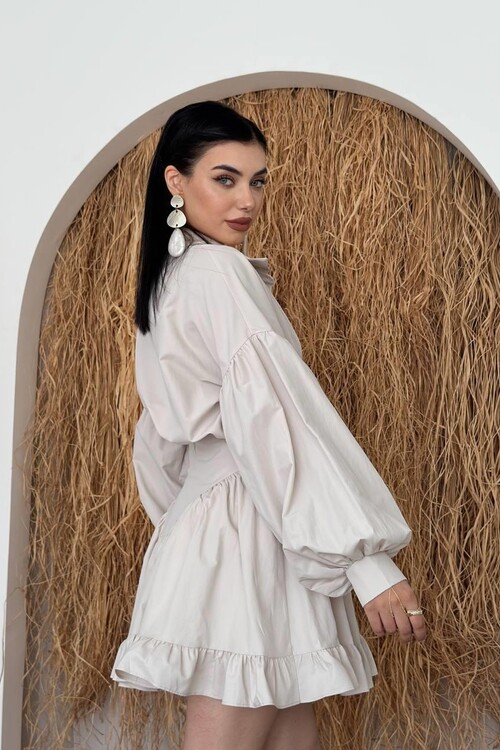 Baxte Düğme Detaylı Takım