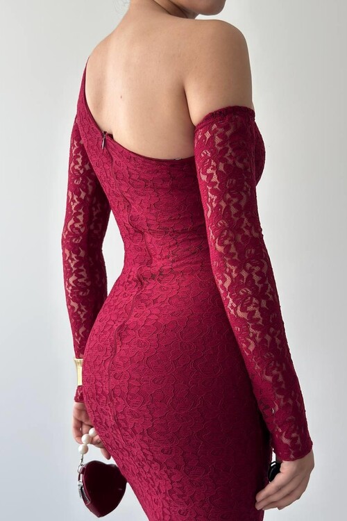 Bees Tek Omuz Detaylı Elbise