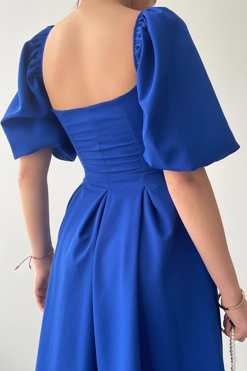 Benjamin Çan Etekli Midi Boy Elbise