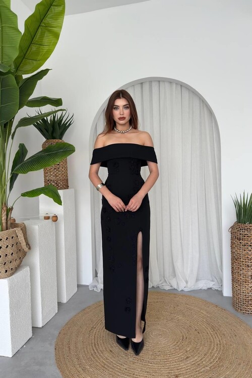 Cası Straplez  Elbise