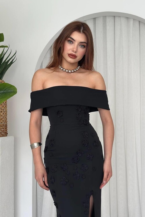 Cası Straplez  Elbise